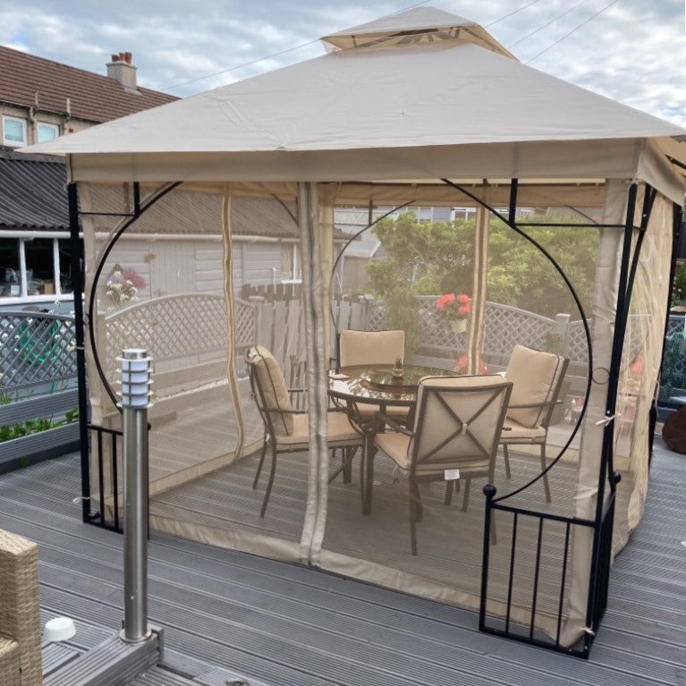 3 x 3(m) Garden Gazebo Patio Party Tent Shelter Outdoor Canopy