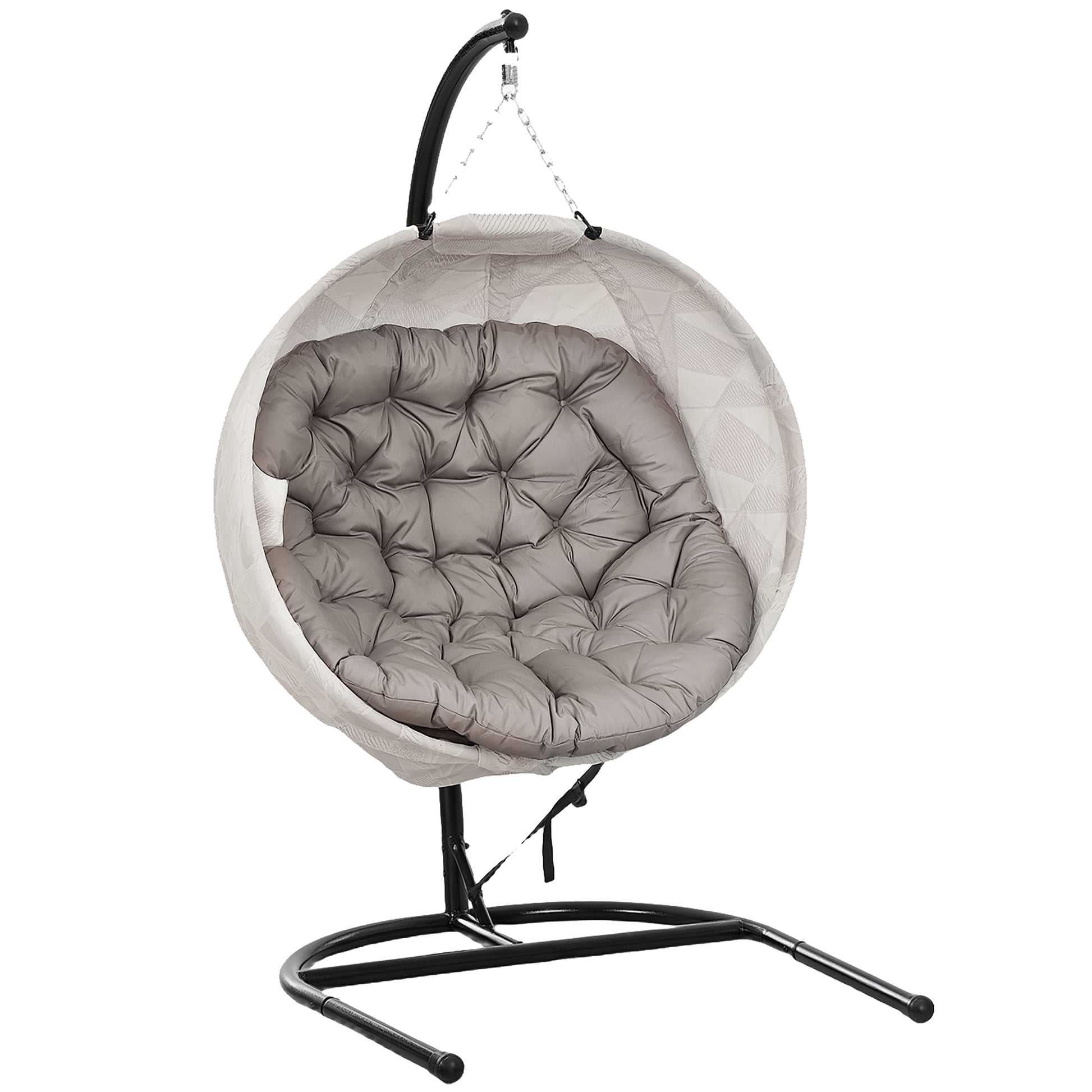 Hanging Egg Chair Outdoor Indoor Garden Swing Chair (1)