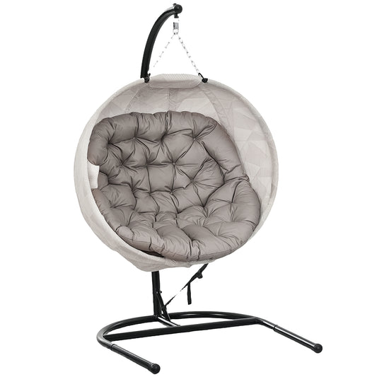 Hanging Egg Chair Outdoor Indoor Garden Swing Chair (1)