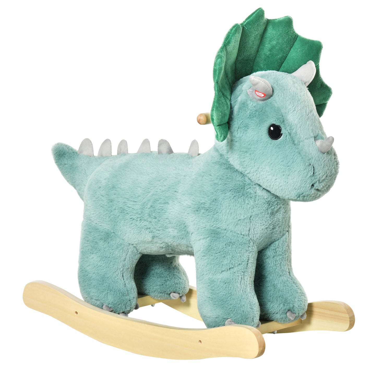 Plush Ride-On Rocking Dinosaur, with Sound