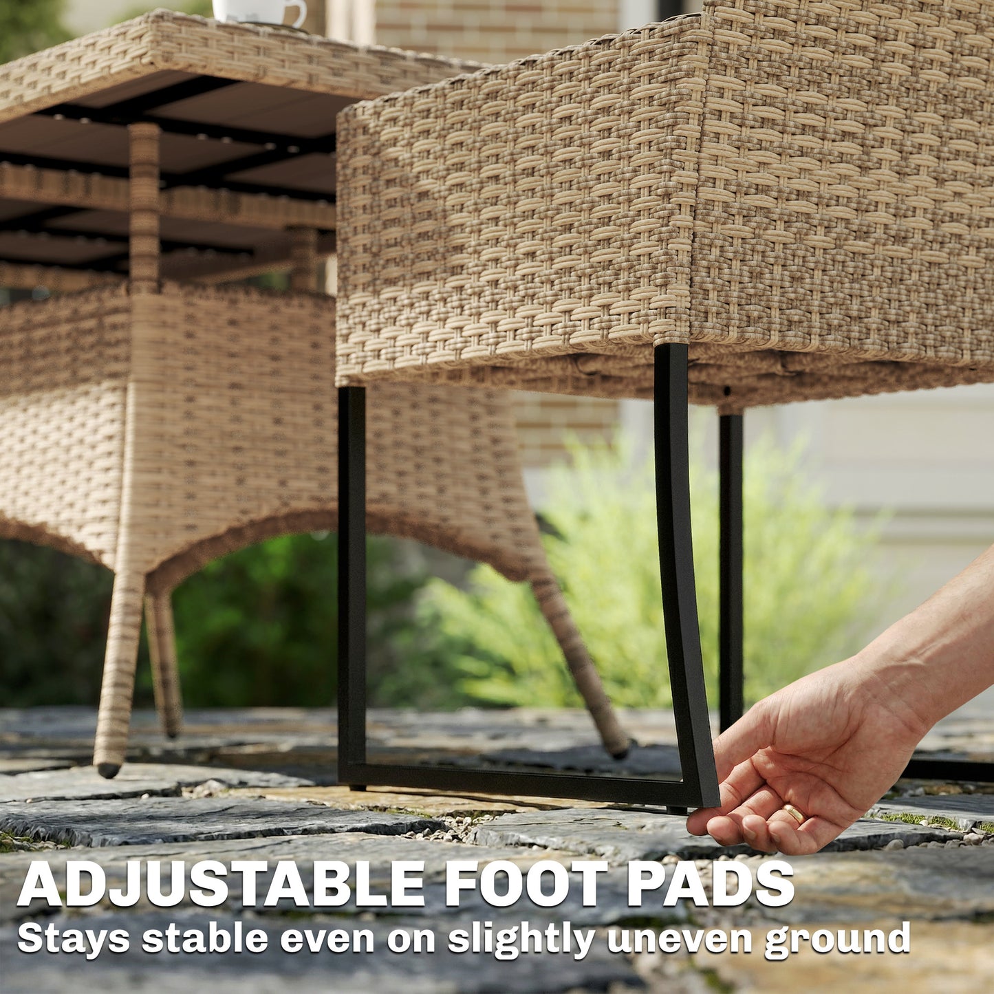 7 Piece Rattan Garden Furniture Set (1)