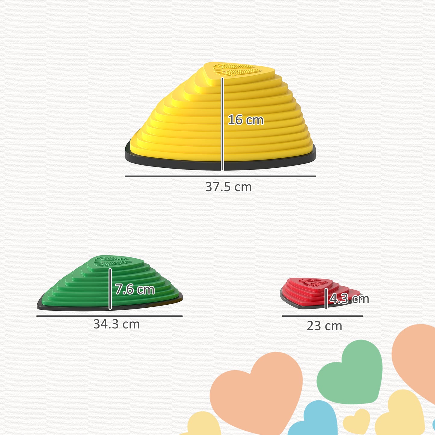6-Piece Stepping Stones for Kids