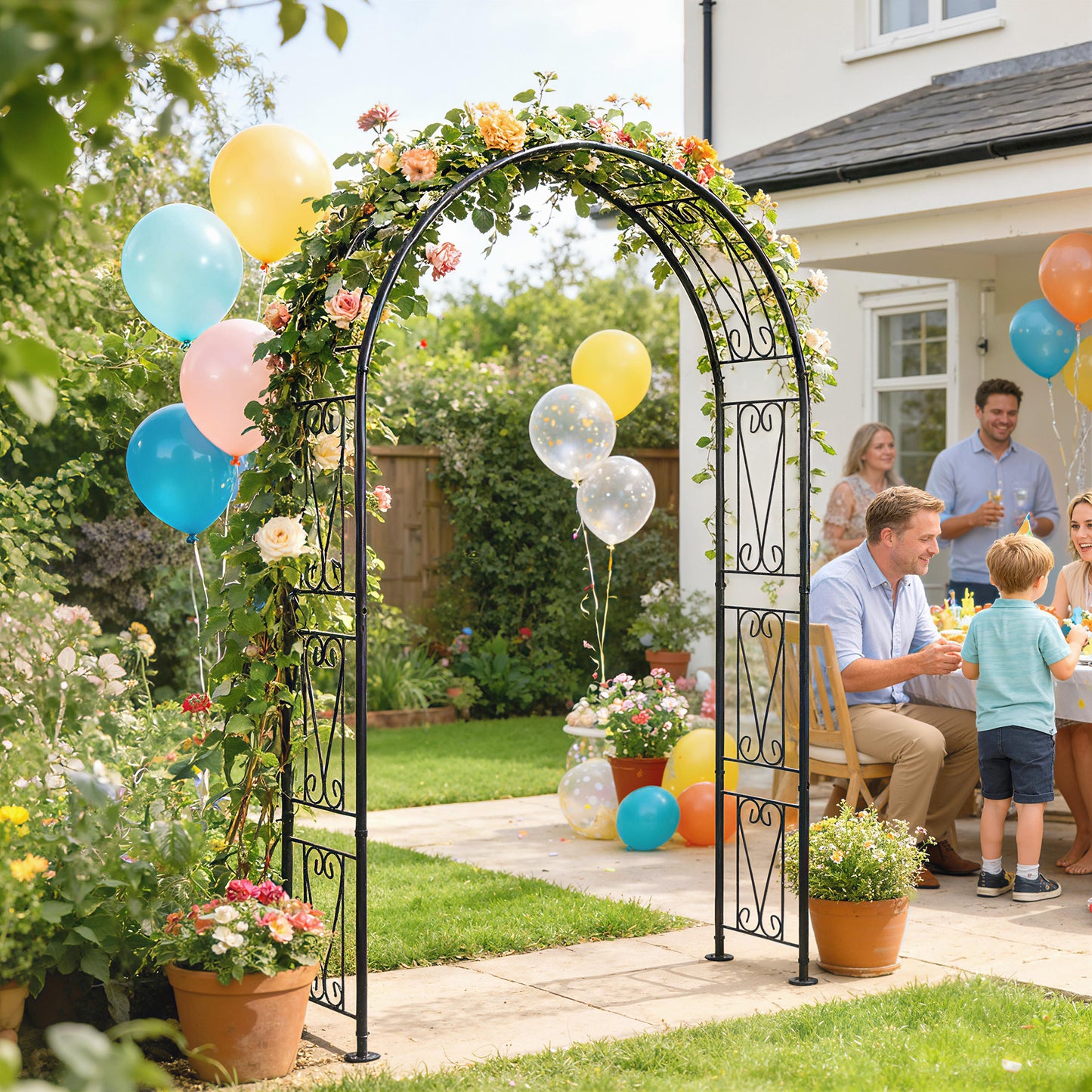 Garden Arch, Arbour Trellis for Climbing Plants