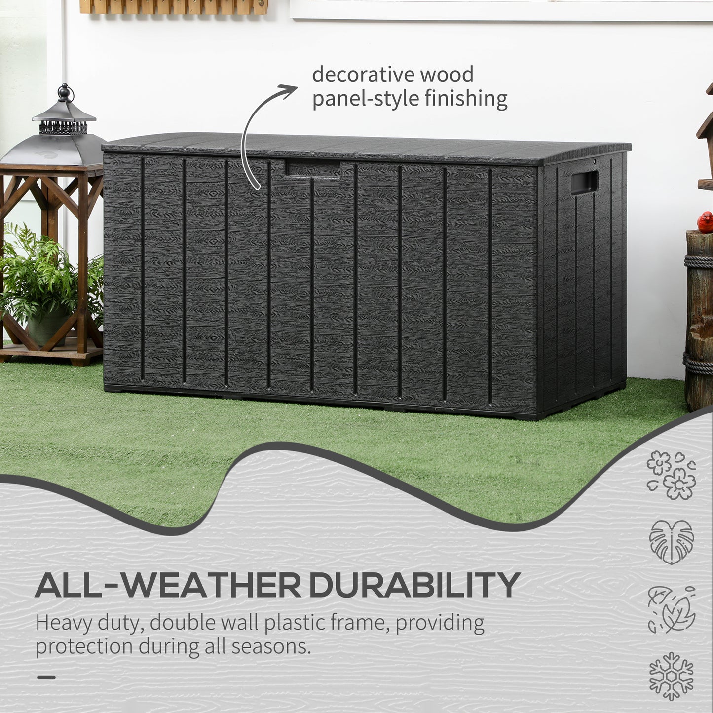 336 Litre Garden Storage Box