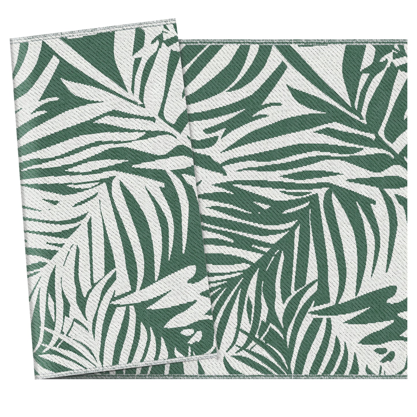 Reversible Outdoor RV Rug, 1.5 x 2.4m Patio Floor Mat
