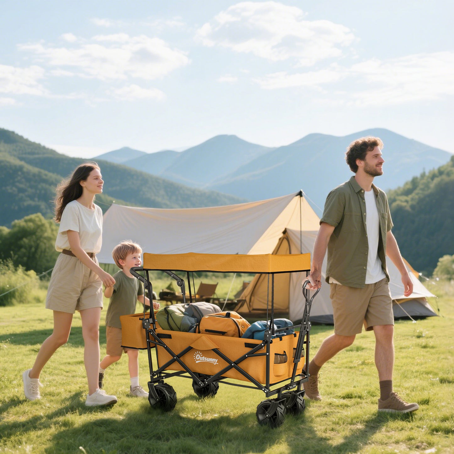 120L Festival Trolley on Wheels