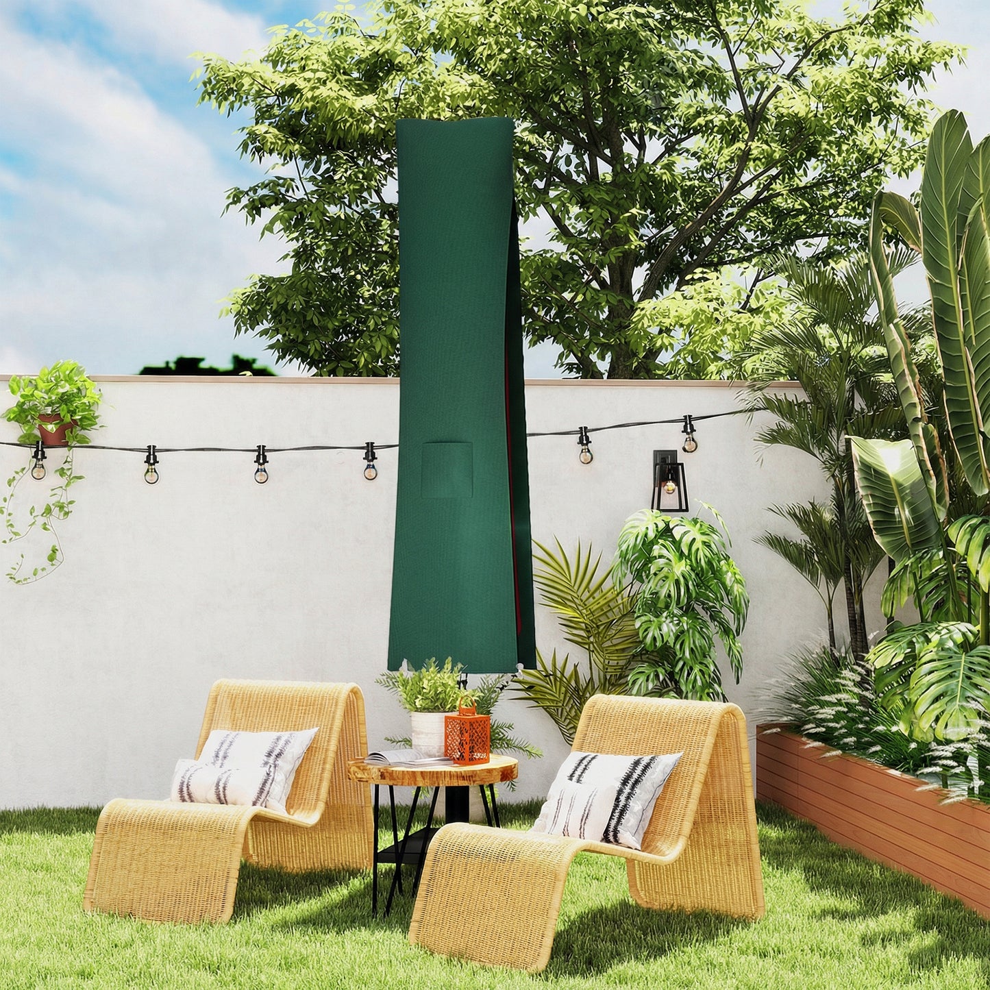 Garden Parasol Cover, Waterproof Cantilever Banana Umbrella