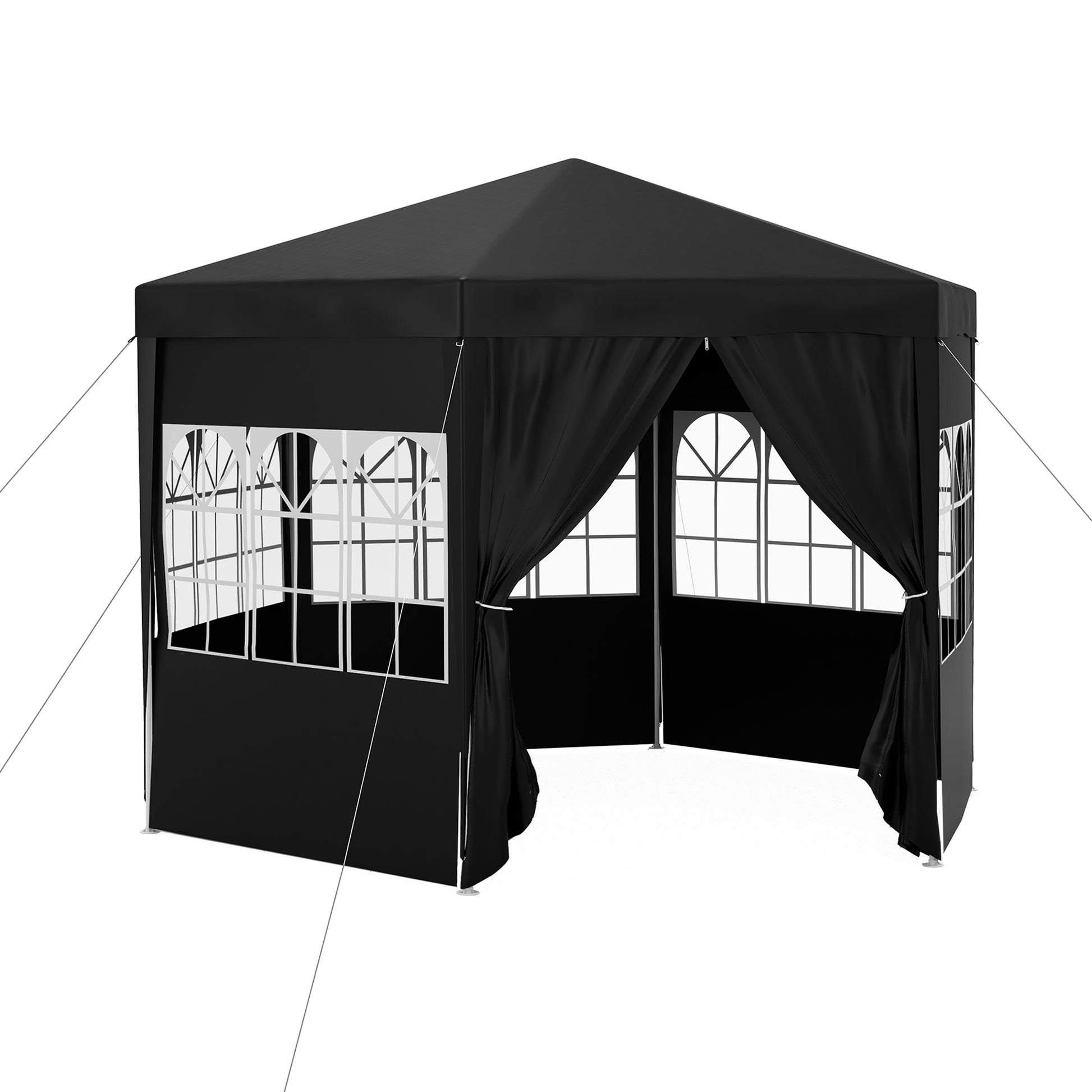 4 m Party Tent Wedding Gazebo Outdoor Waterproof PE Canopy Shade