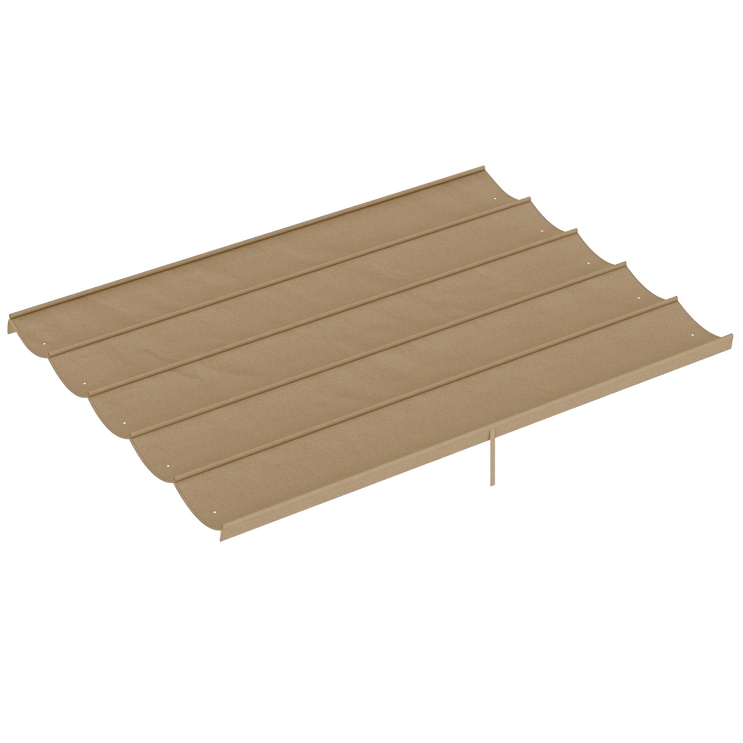 Retractable Pergola Cover, 3.5 x 2.6 m Replacement Canopy Fabric