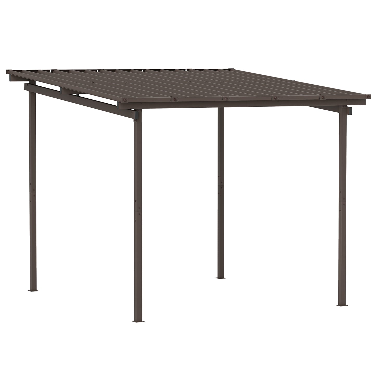 3 x 3(m) Garden Pergola with Waterproof Metal Roof