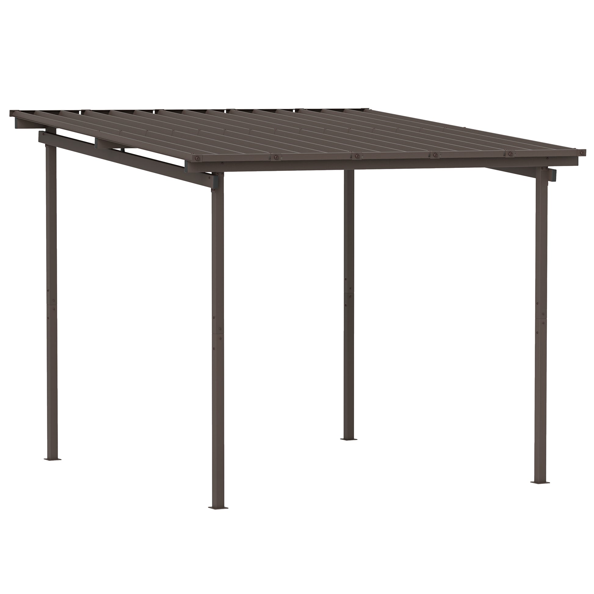 3 x 3(m) Garden Pergola with Waterproof Metal Roof