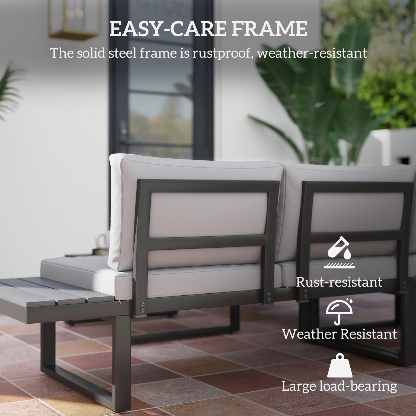 4 Pieces Garden Furniture Set (1)
