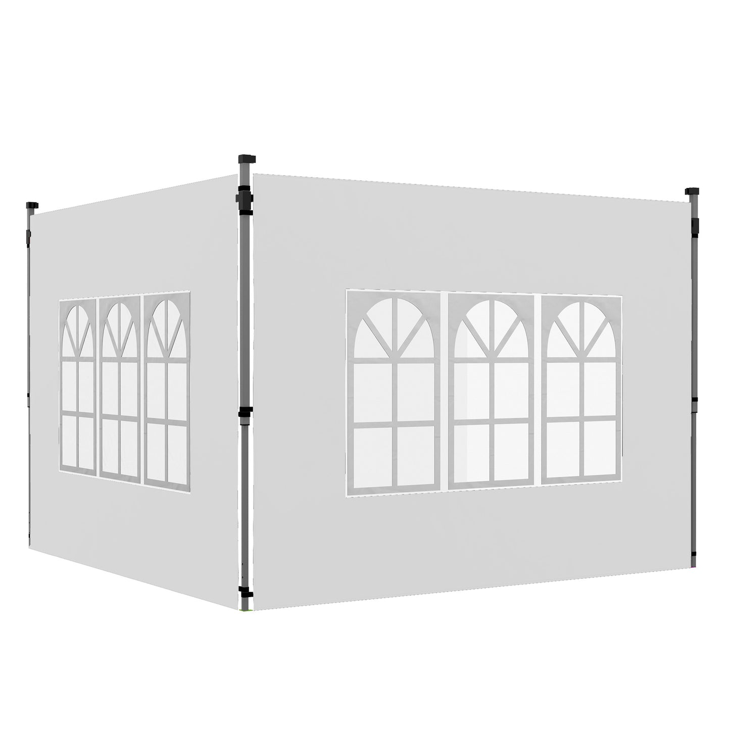 Gazebo Side Panels, Sides Replacement with Window