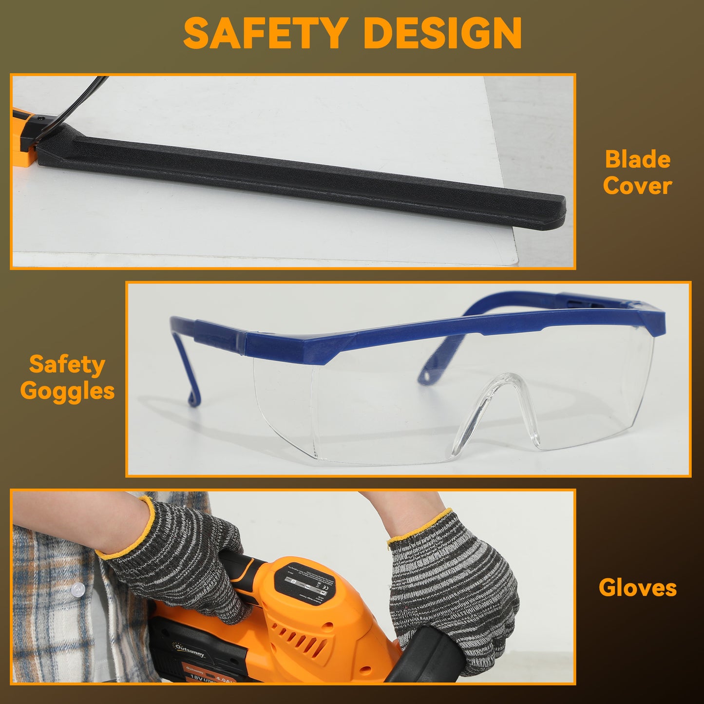 20" Cordless Hedge Trimmer