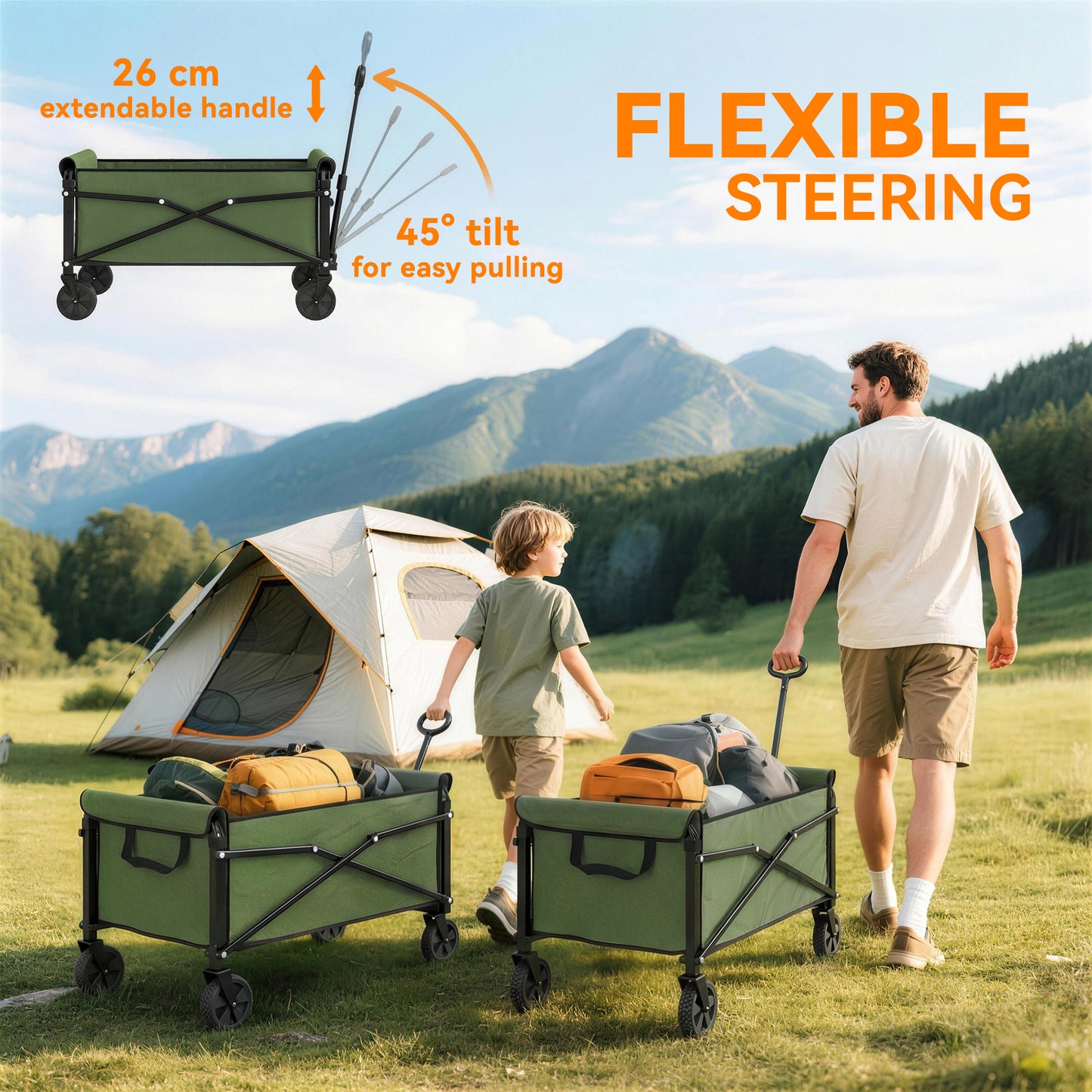 81L Festival Trolley on Wheels
