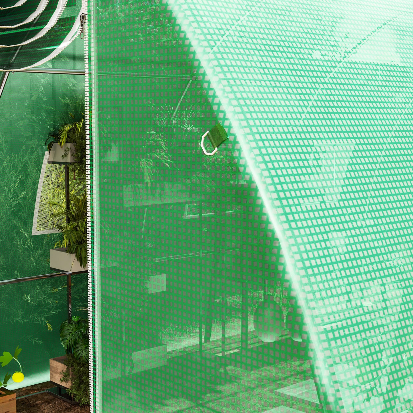 4 x 3 x 2m Polytunnel Greenhouse Replacement Cover ONLY Winter