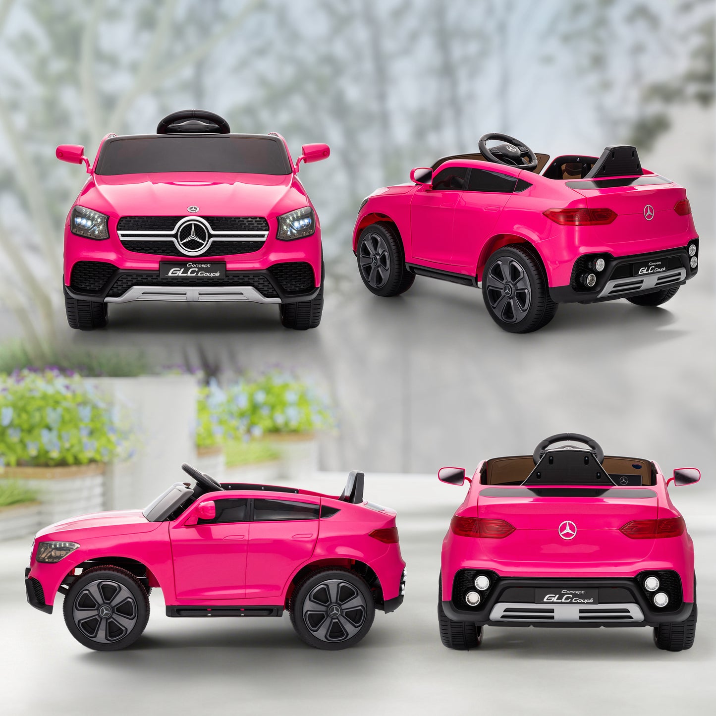 Mercedes-Benz GLC Licensed Kids Ride on Car with Remote Control