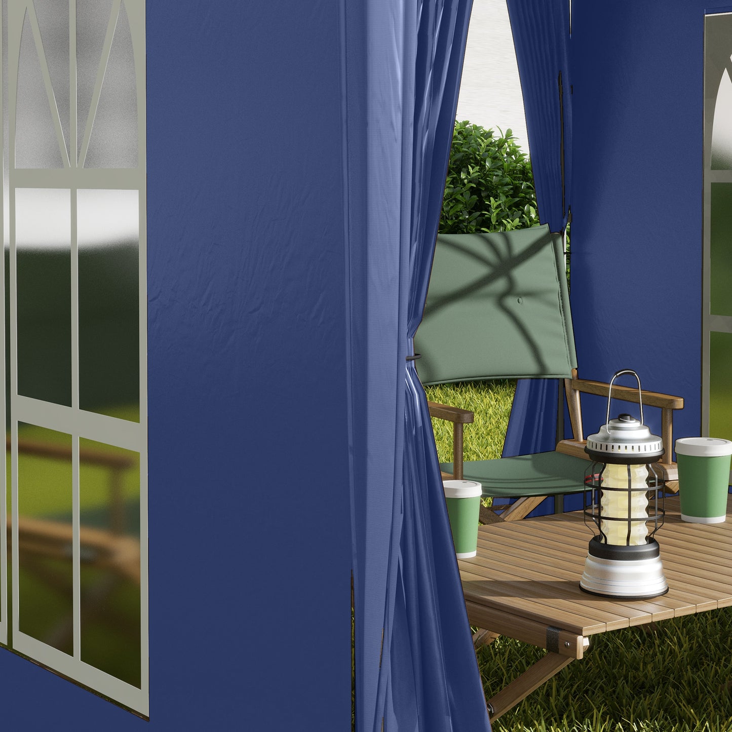 2 x 2 m Garden Pop Up Gazebo, Wedding Party Tent Marquee