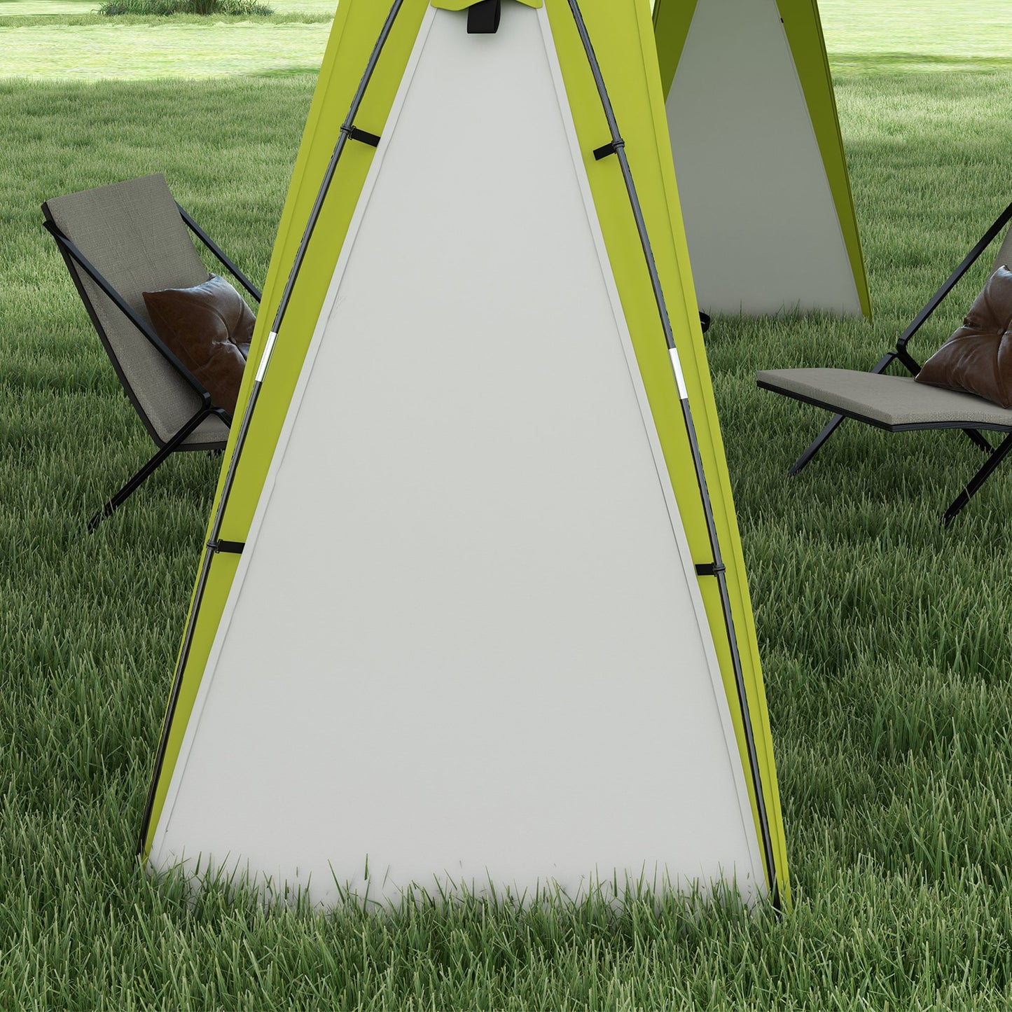 3.5 x 3.5M Camping Gazebo, Outdoor Event Shelter Dome Tent Garden (1)