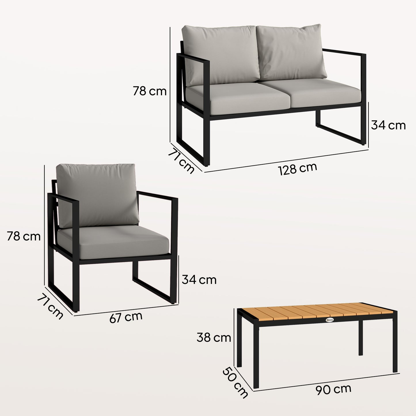 Outdoor Garden Furniture Set