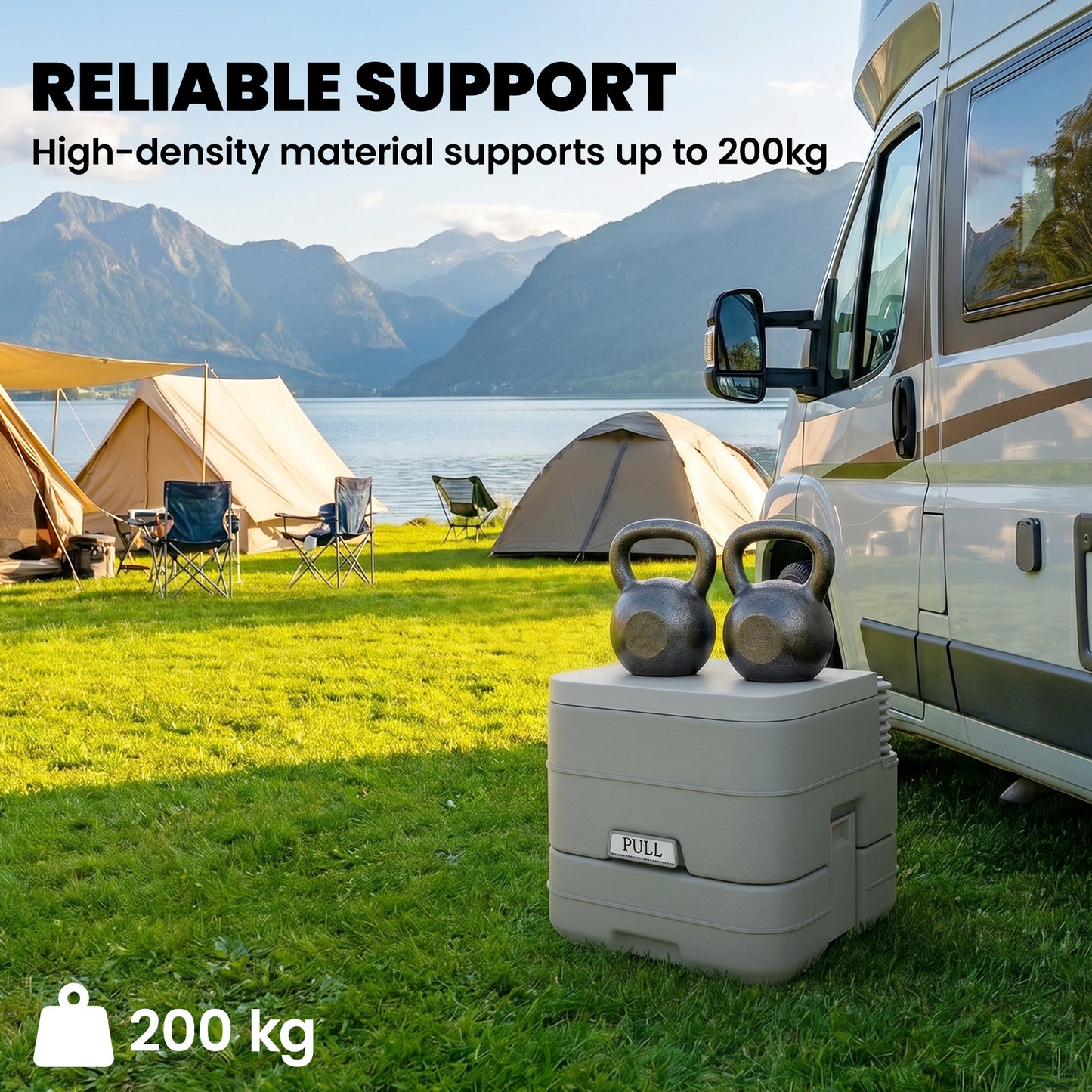 10L Plastic Portable Toilet
