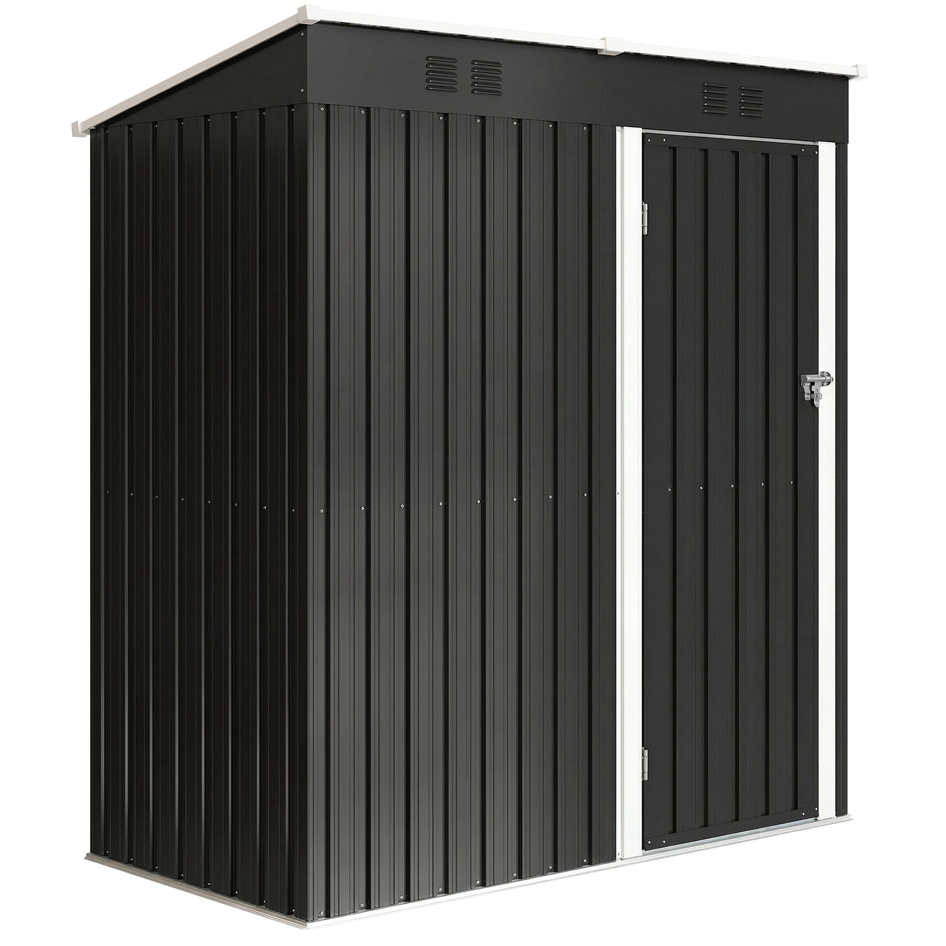 5 x 3 ft Lean-to Garden Shed