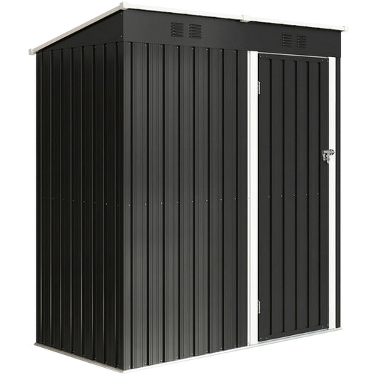5 x 3 ft Lean-to Garden Shed