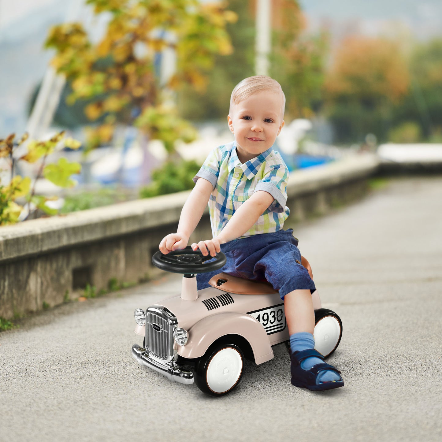 Foot to Floor Slider for Toddlers with Under-Seat Storage