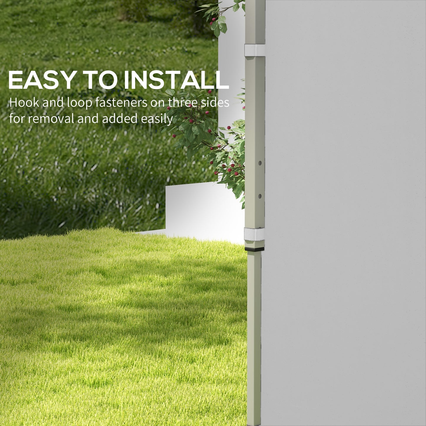 Set of Two 3 x 3(m) Replacement Zipped Gazebo Walls