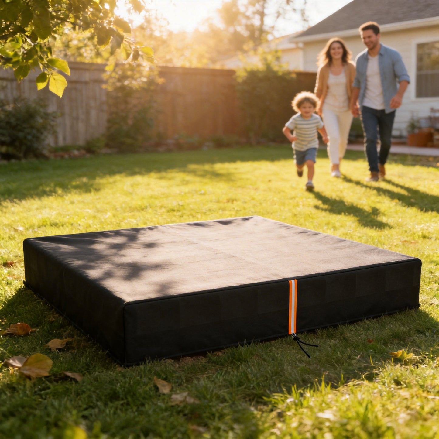 Sandbox Cover, Square Sandpit Cover Waterproof Dustproof UV (1)