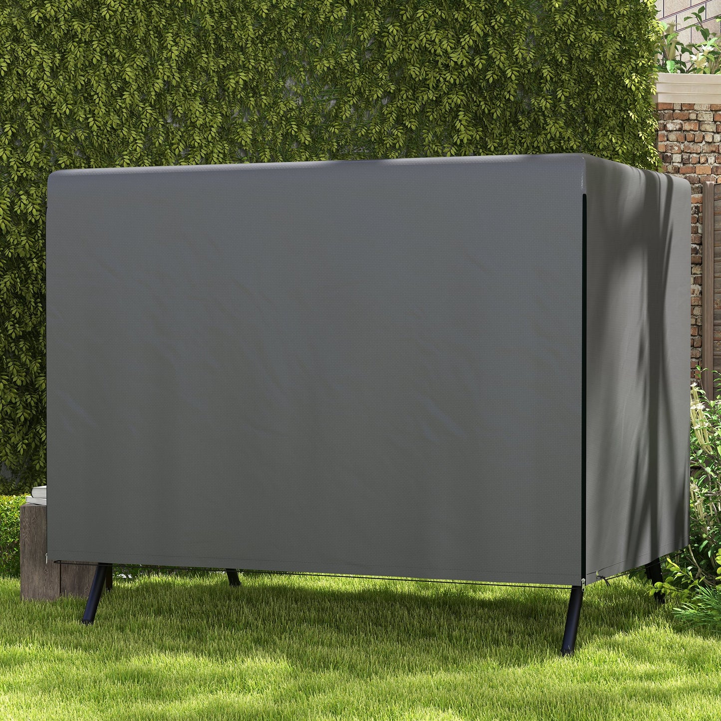 Patio 3 Seater Swing Chair Bench Cover Outdoor Garden Furniture