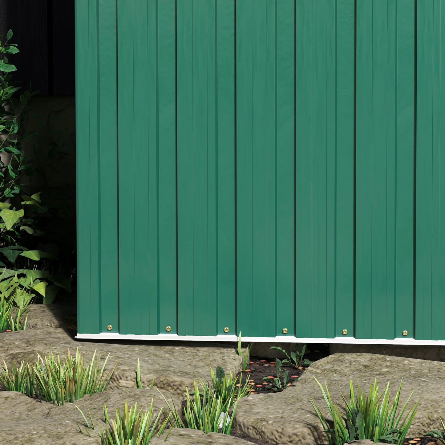 5 x 3ft Garden Storage Shed with Sliding Door