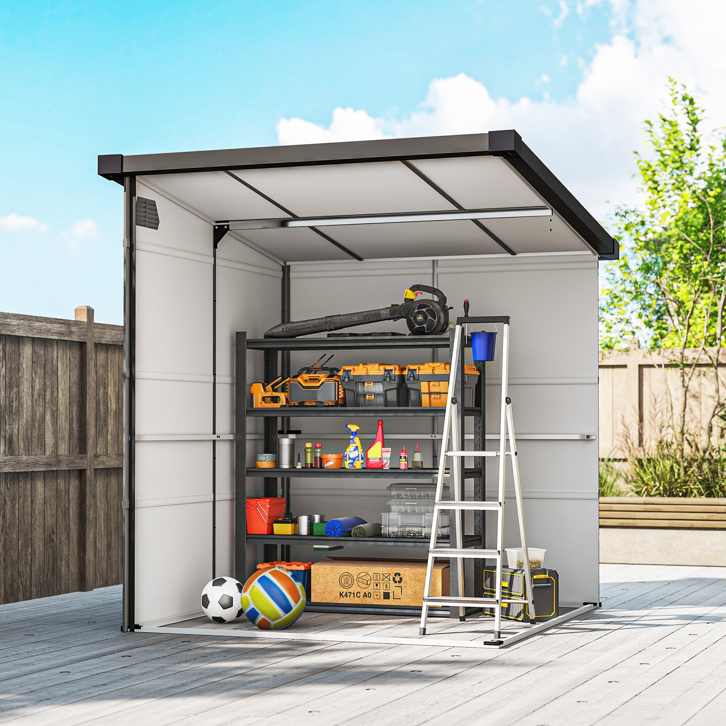 6 x 6ft Outdoor Storage Shed