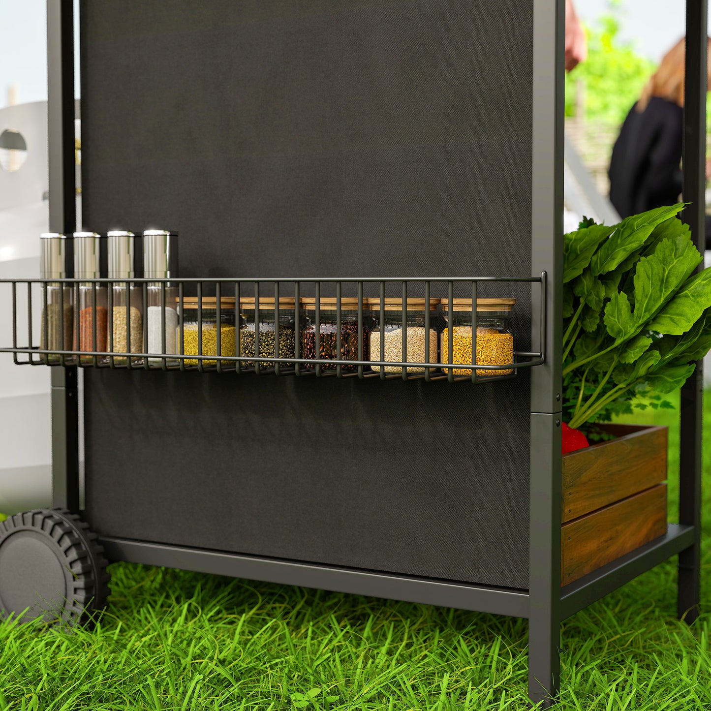 Four Burner Gas Grill BBQ