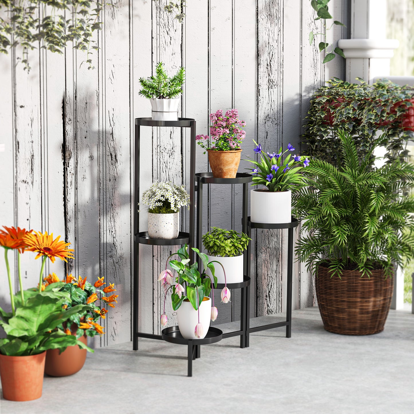 3 Tier Plant Stand Indoor Outdoor (1)