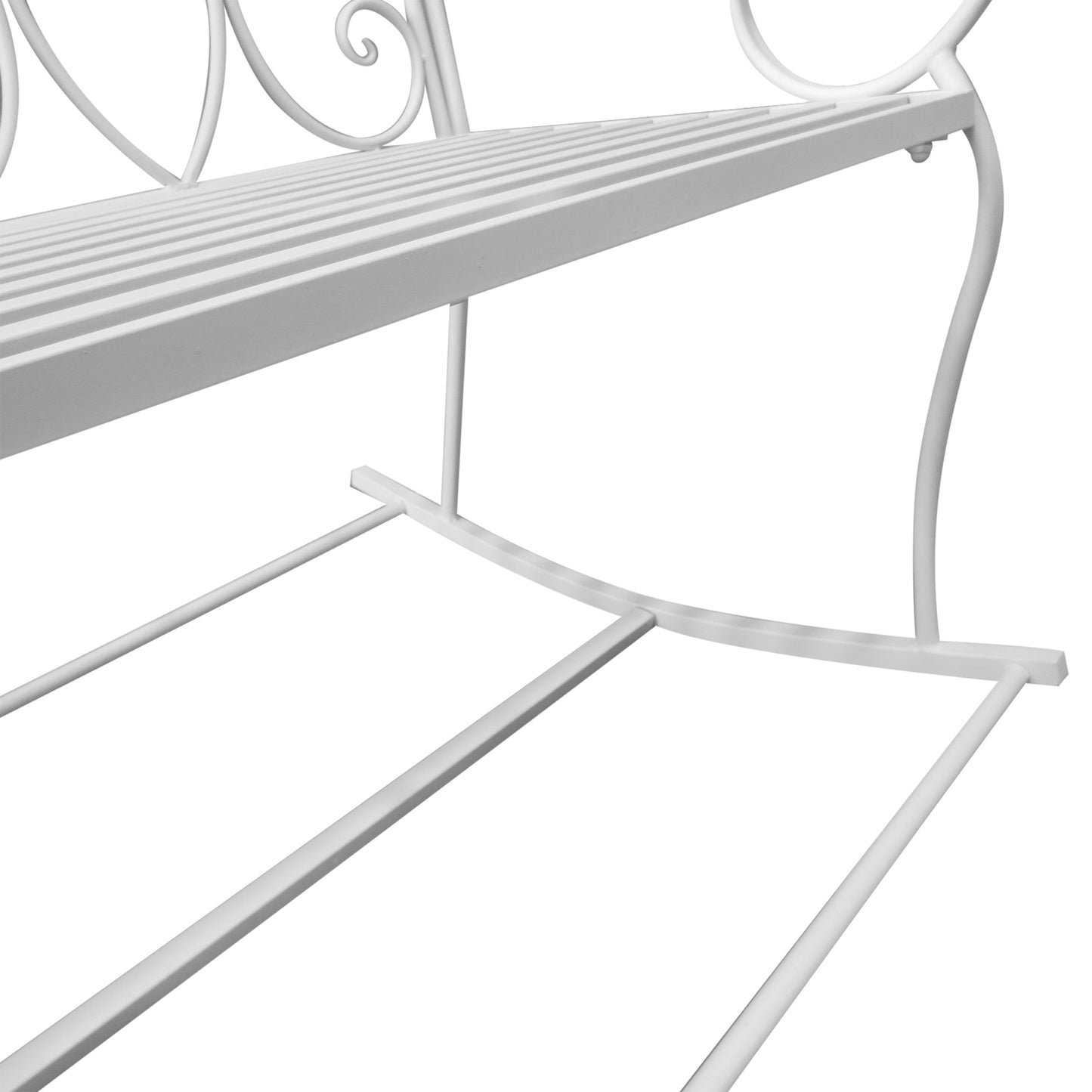Patio 2 Seater Rocking Bench Steel Garden Outdoor Garden Loveseat