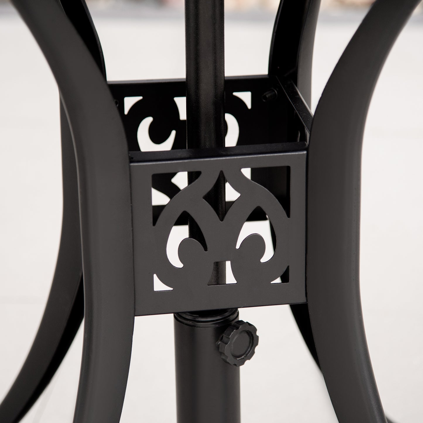 78 cm Round Garden Dining Table