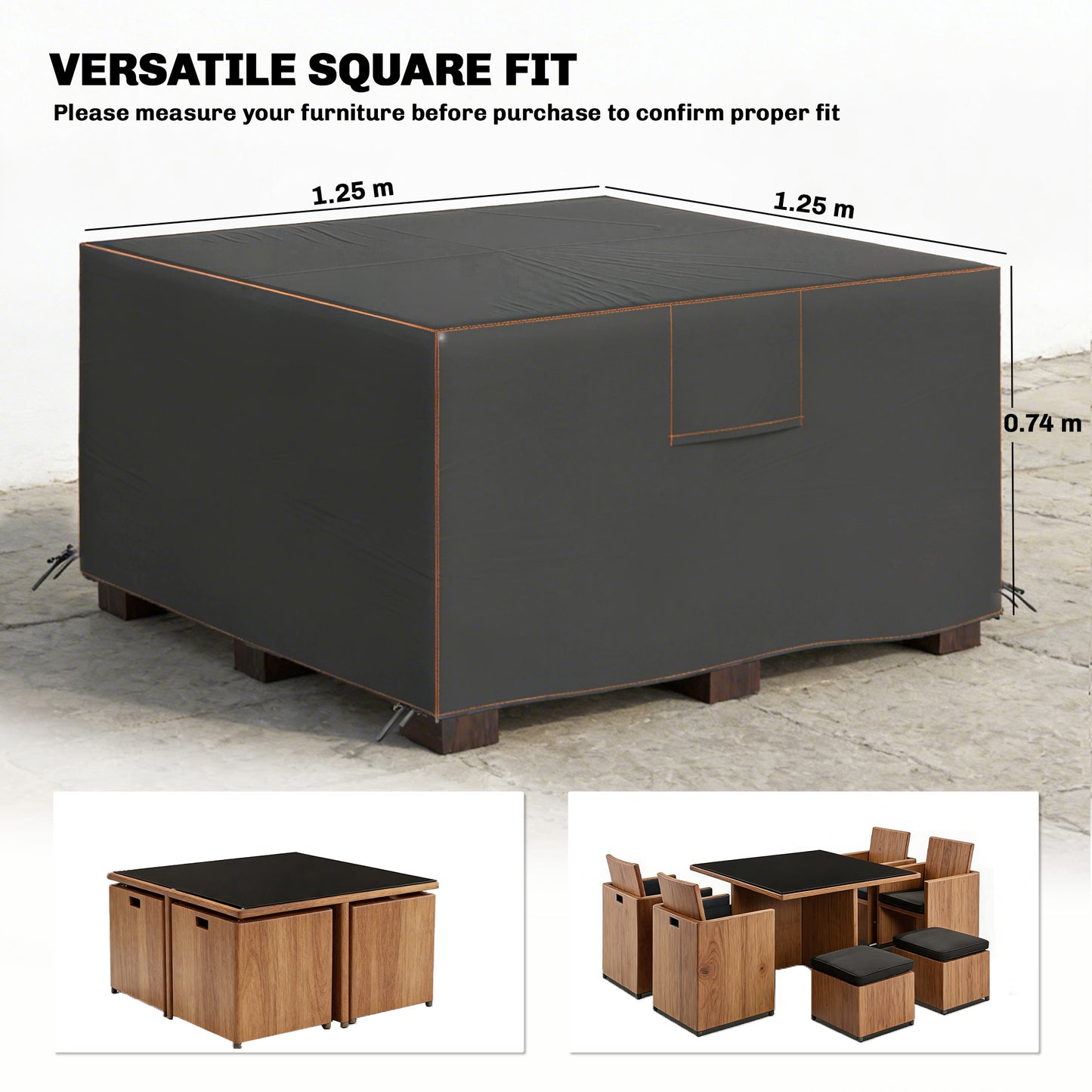 Garden Furniture Cover, Waterproof Patio Furniture Cover