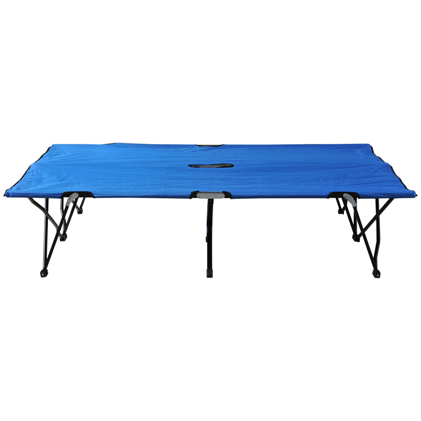Double Camping Cot Bed, with Bag