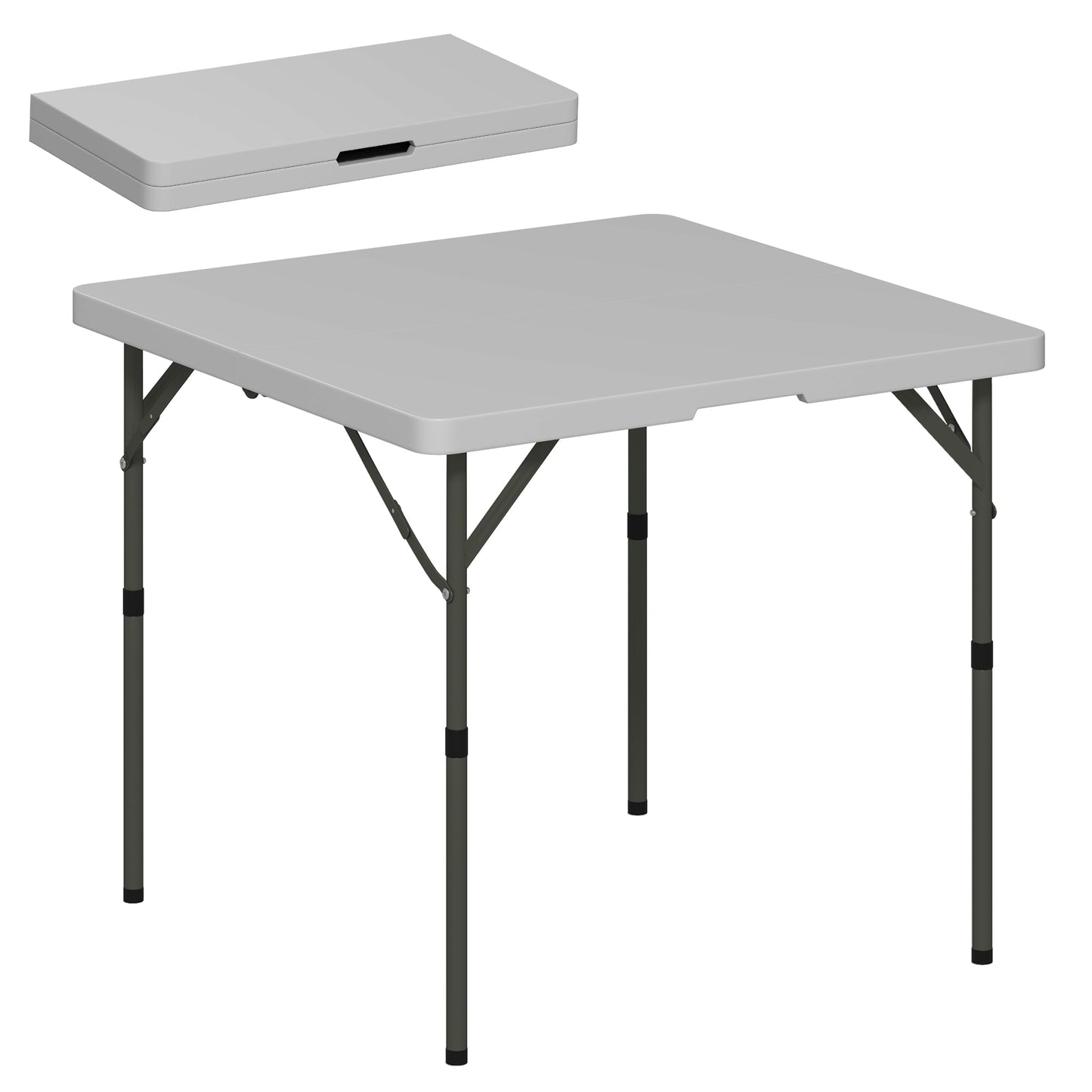34/74cm Folding Camping Table, with Handle