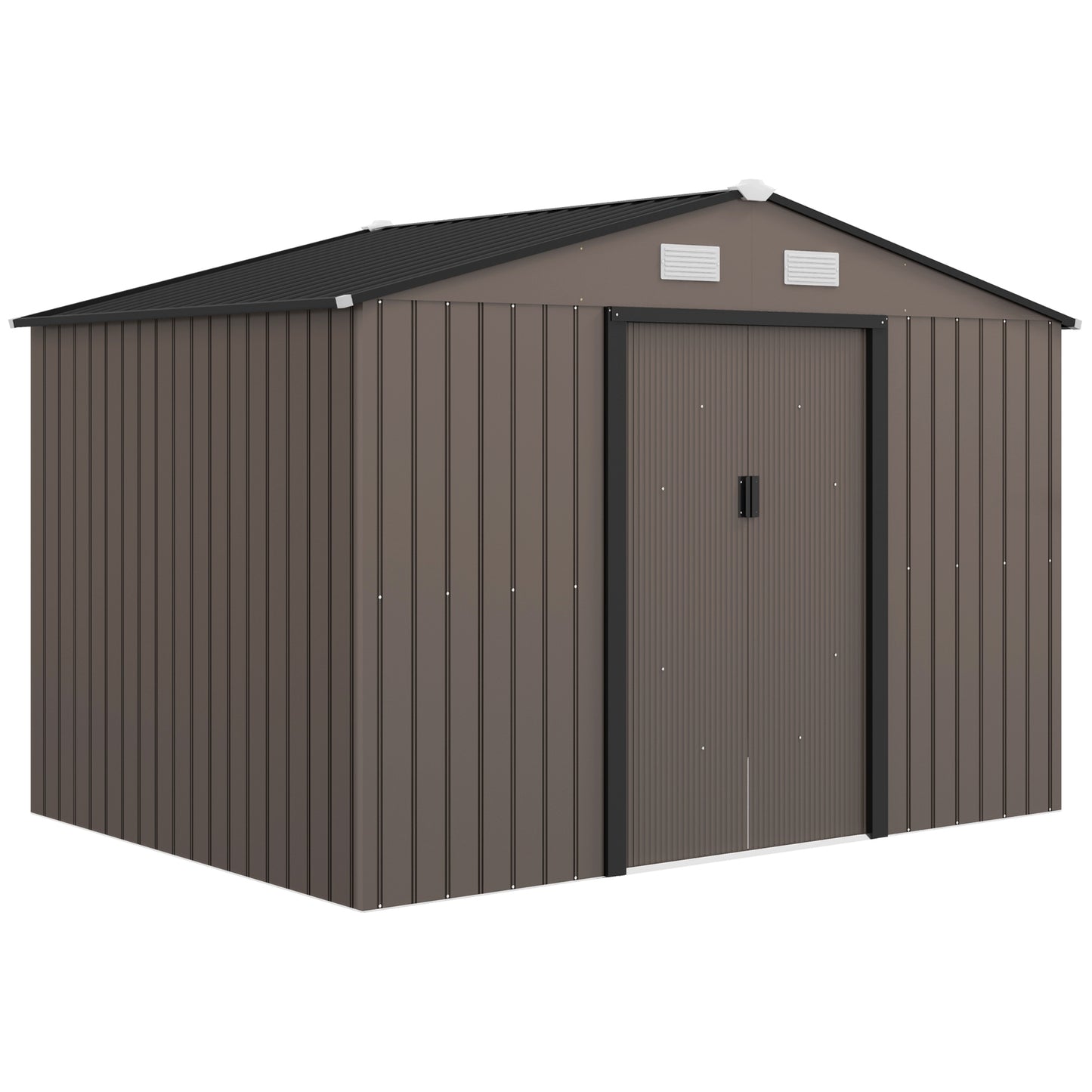 9 x 6FT Garden Metal Storage Shed Outdoor Storage Shed