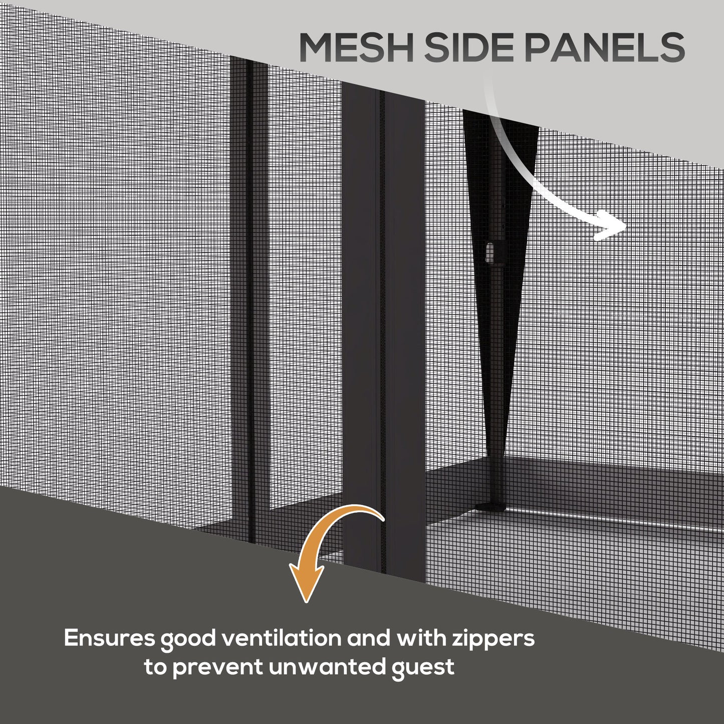 3 x 3(m) Pop Up Gazebo with Mosquito Netting