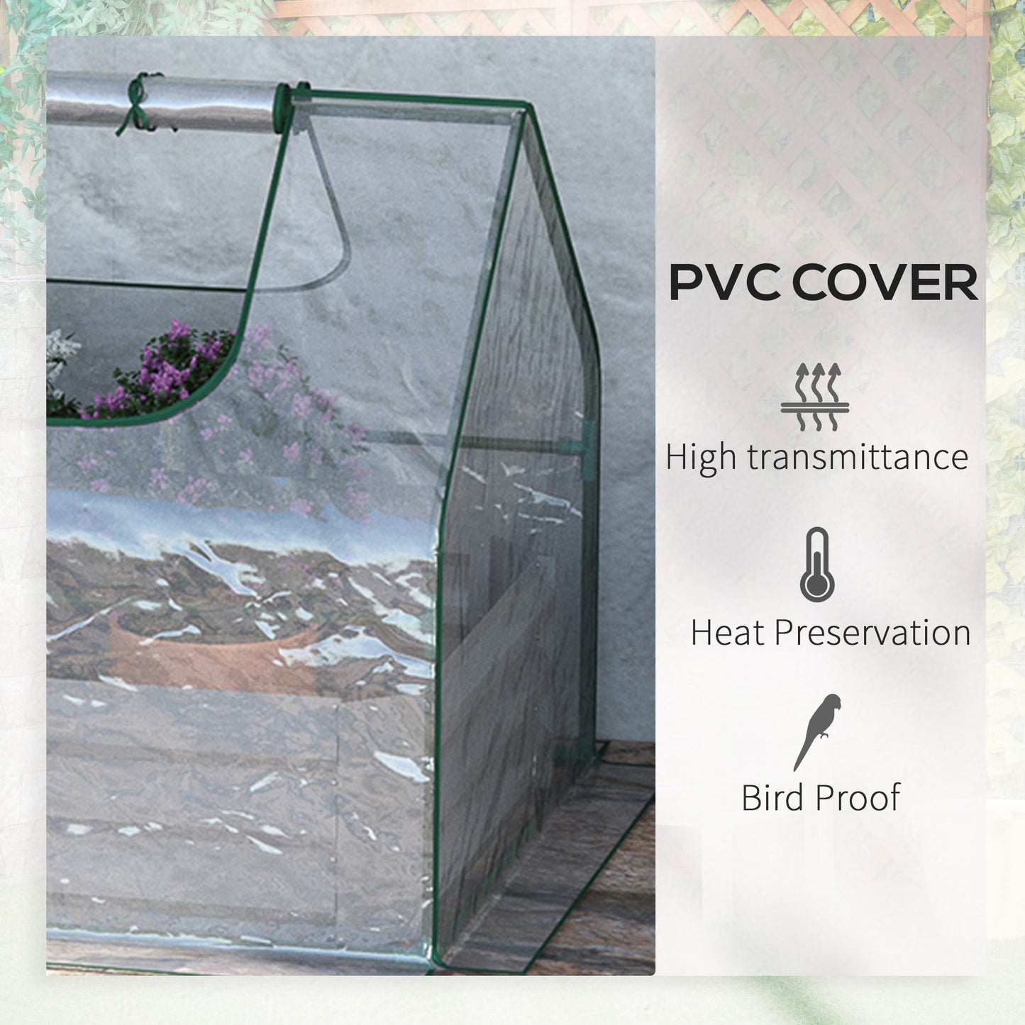 Raised Garden Bed with Greenhouse (1)