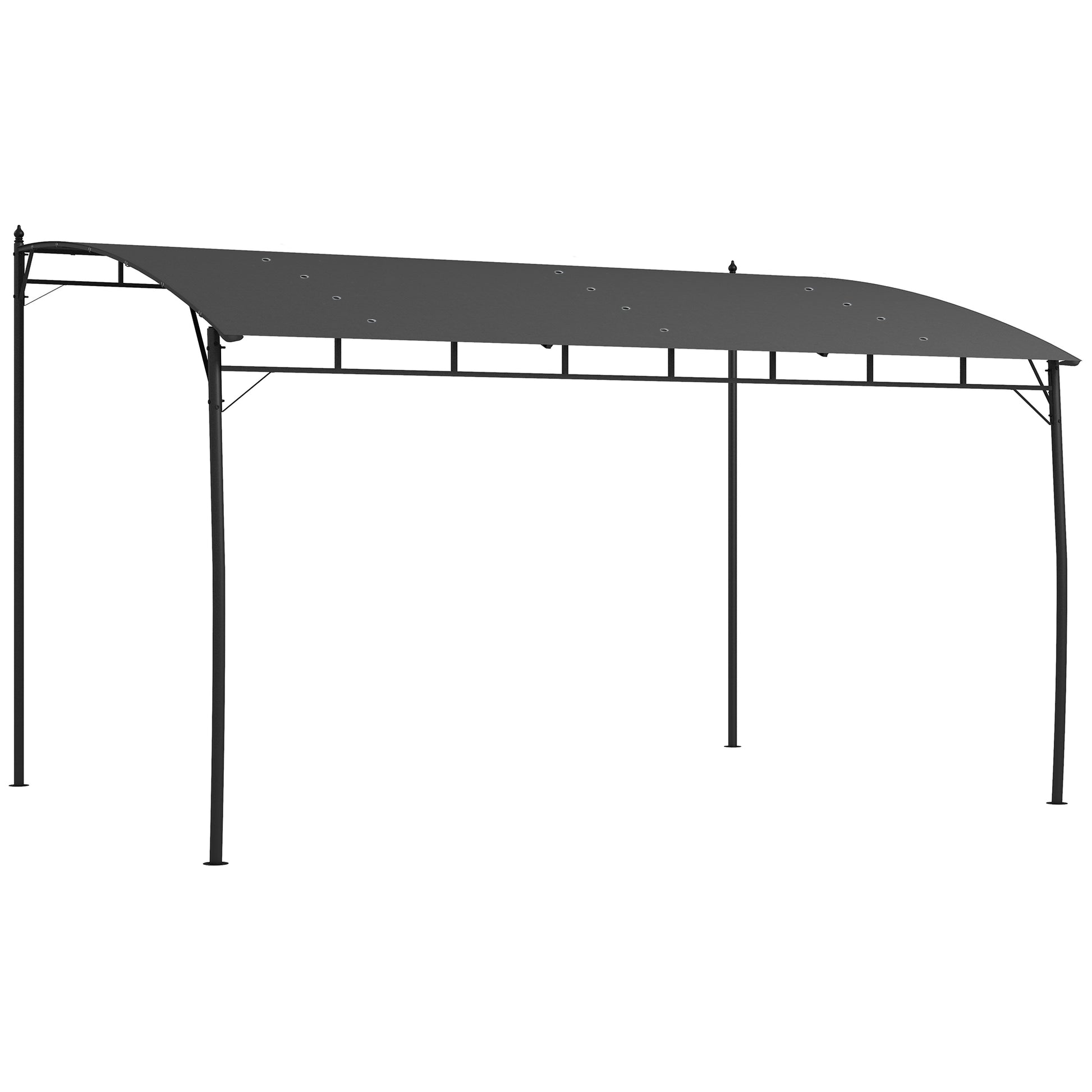3 x 4m Metal Frame Pergola