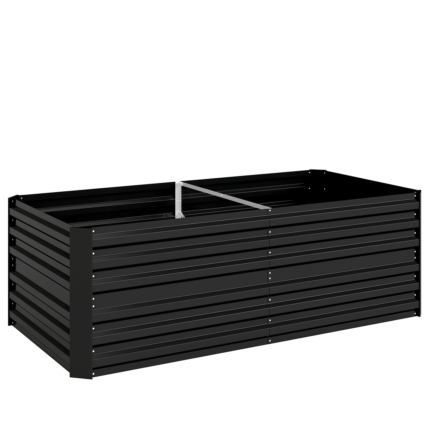 Raised Beds for Garden, Galvanised Steel Outdoor Planters (1)