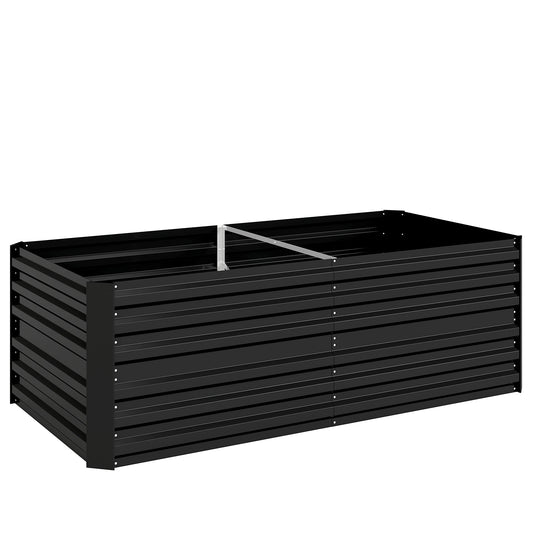Raised Beds for Garden, Galvanised Steel Outdoor Planters (1)