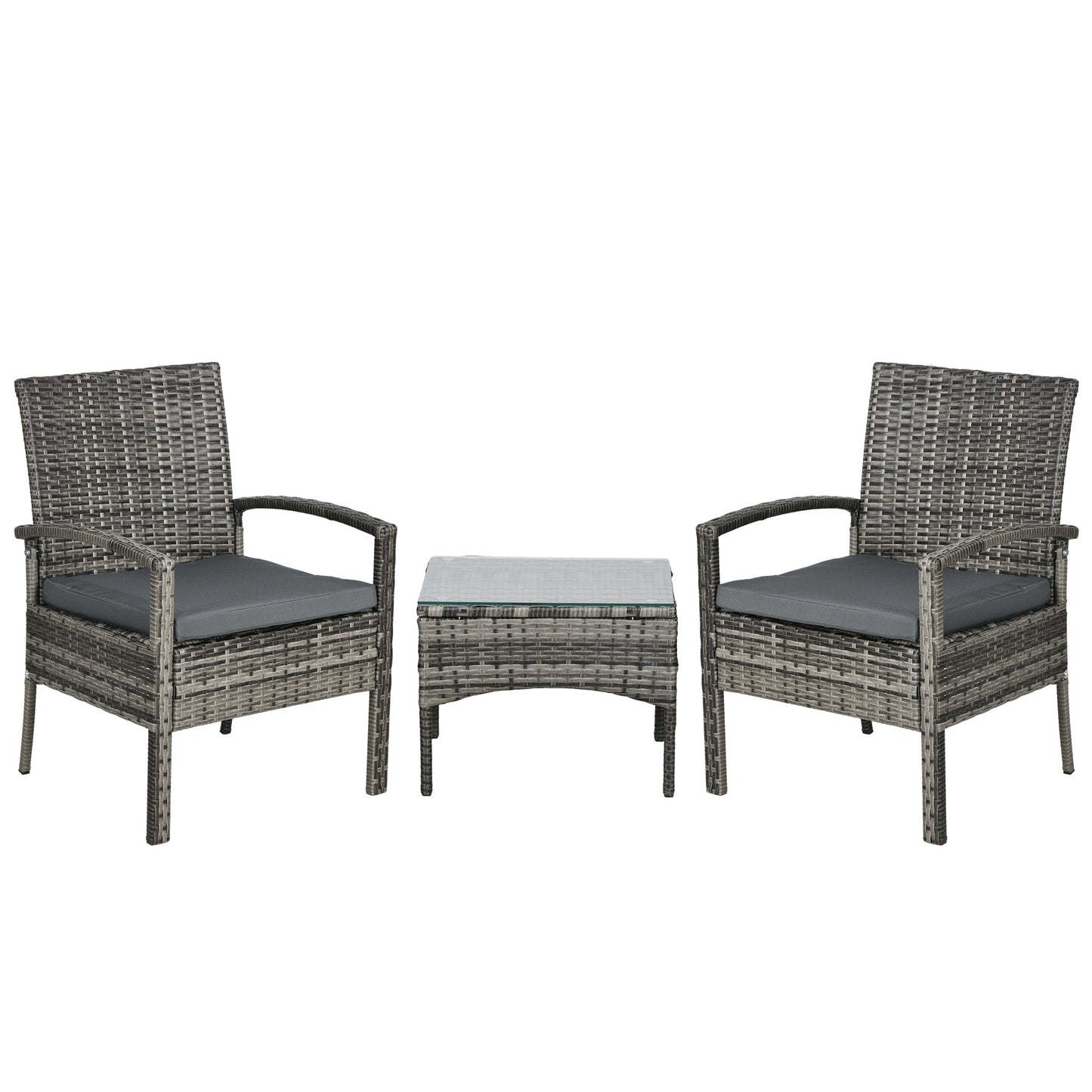 3 Pieces Rattan Bistro Set (5)