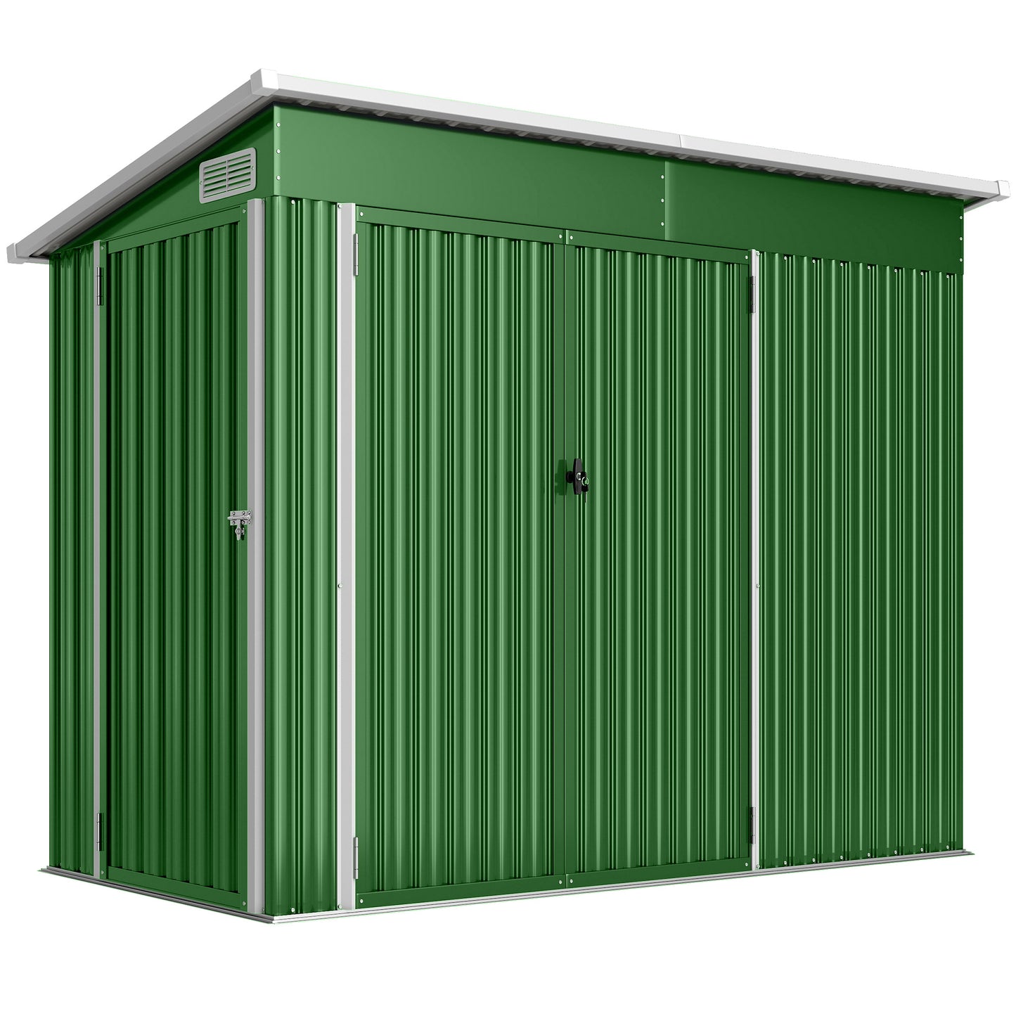 7.5 x 4.3ft Metal Garden Storage Shed