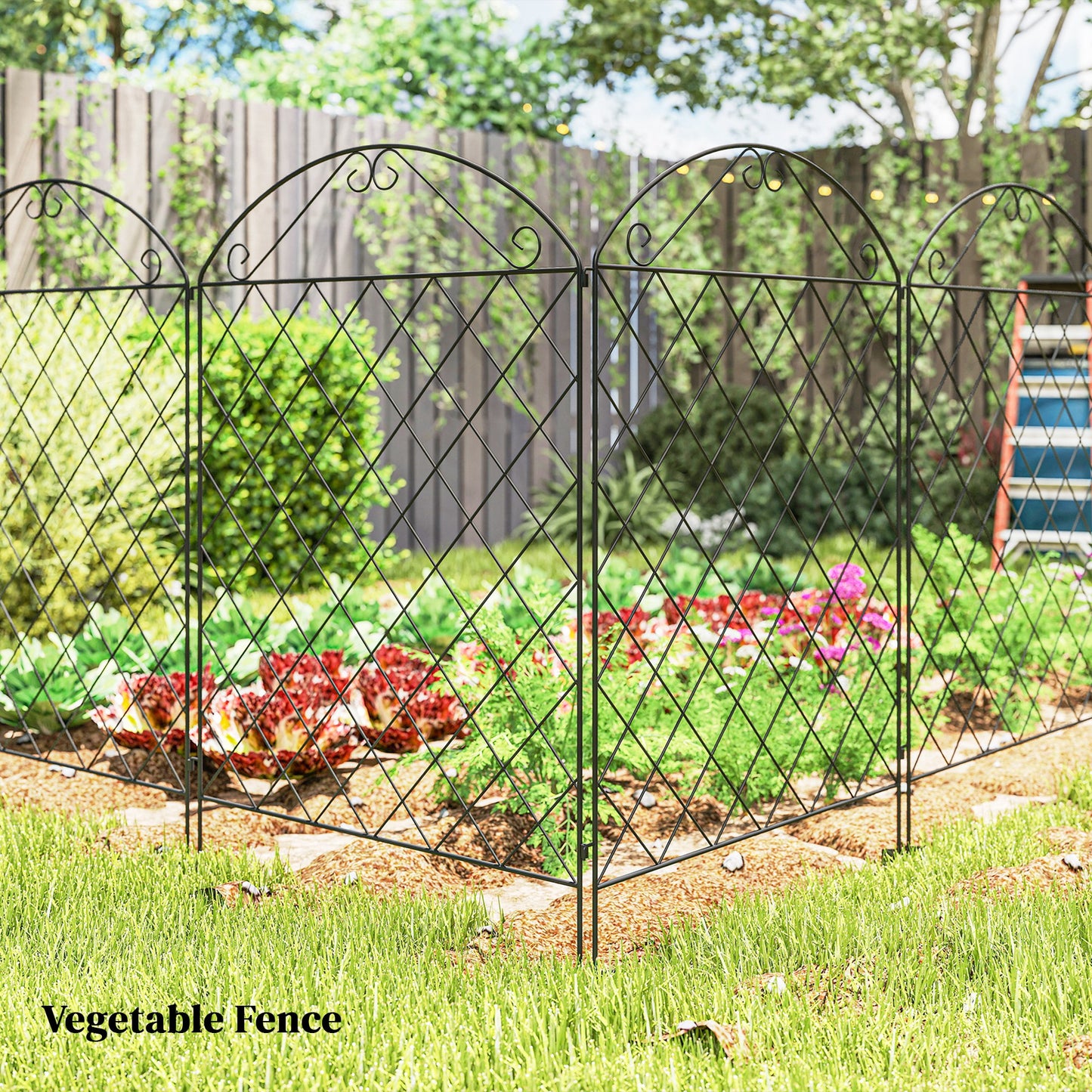 43in x 11.5ft Decorative Garden Fencing
