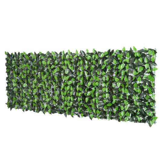 Artificial Leaf Hedge Screen Privacy Fence Panel